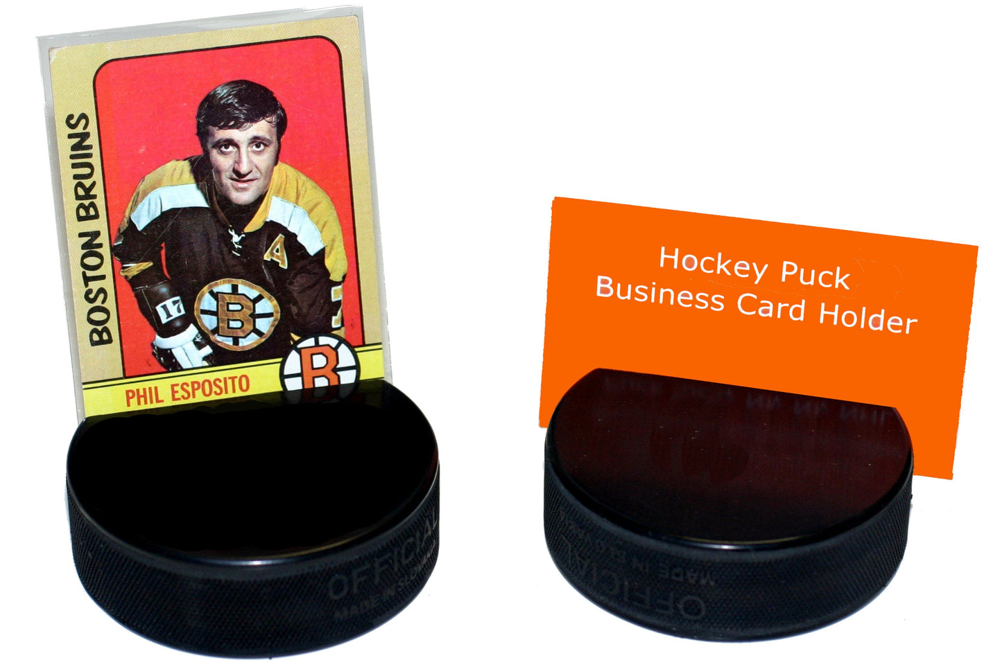 Philadelphia Flyers Mascot Series Gritty Hockey Puck Business Card Holder