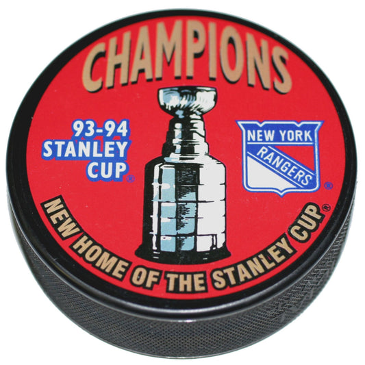 New York Rangers 1994 Stanley Cup Champions Collectible Hockey Puck