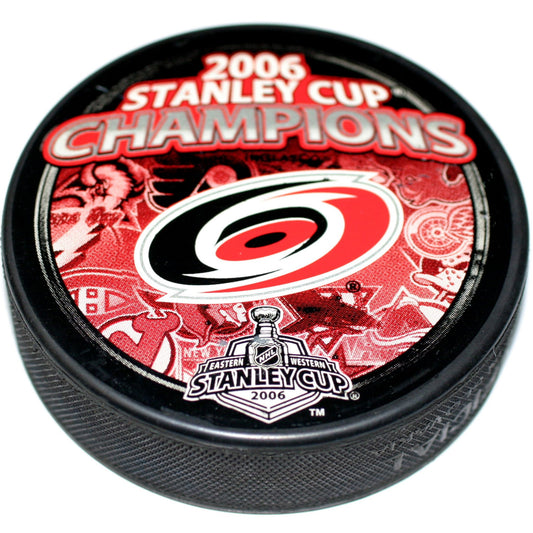 Carolina Hurricanes 2006 Stanley Cup Champions Collectible Hockey Puck