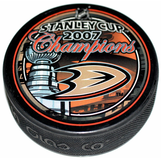 Anaheim Ducks 2007 Stanley Cup Champions Collectible Hockey Puck