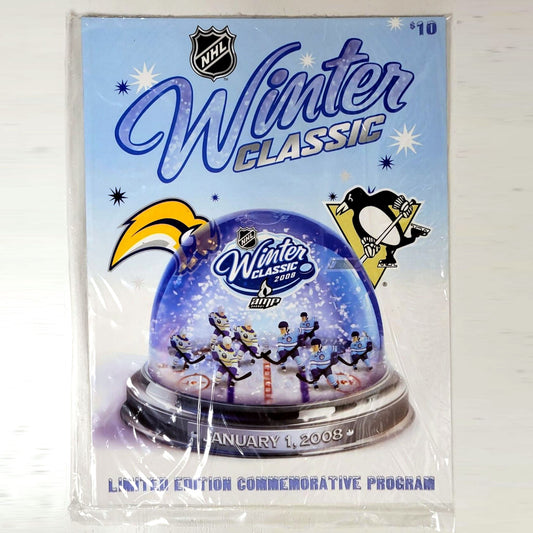 2008 NHL Winter Classic Collectible Program -Pittsburgh Penguins vs the Buffalo Sabres-