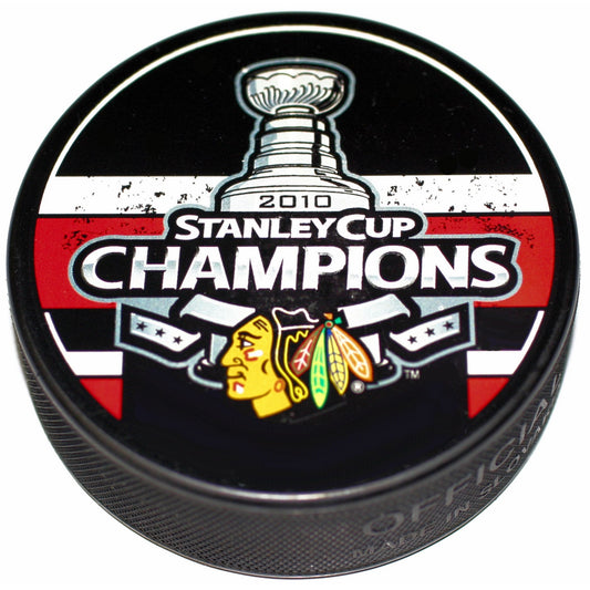 Chicago Blackhawks 2010 Stanley Cup Champions Collectible Hockey Puck