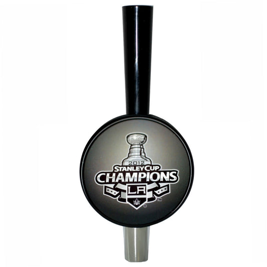 Los Angeles Kings 2012 Stanley Cup Champions Tall-Boy Hockey Puck Beer Tap Handle