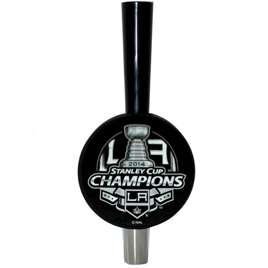 Los Angeles Kings 2014 Stanley Cup Champions Tall-Boy Hockey Puck Beer Tap Handle