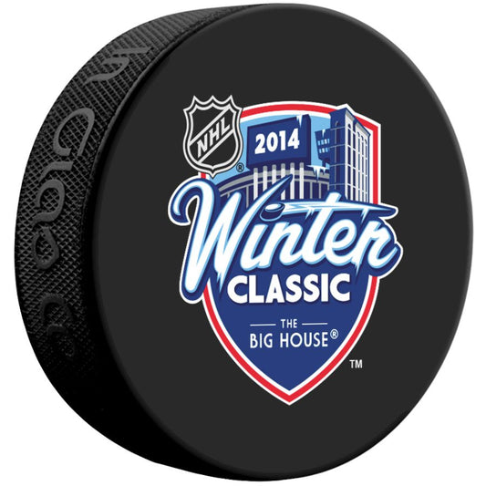 2014 NHL Winter Classic Souvenir Style Collectible Hockey Puck -Toronto Maple Leafs vs Detroit Red Wings-