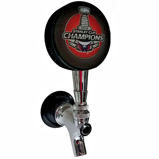 Washington Capitals 2018 Stanley Cup Champions Hockey Puck Beer Tap Handle