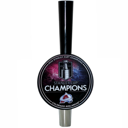 Colorado Avalanche 2022 Stanley Cup Champions Tall-Boy Hockey Puck Beer Tap Handle