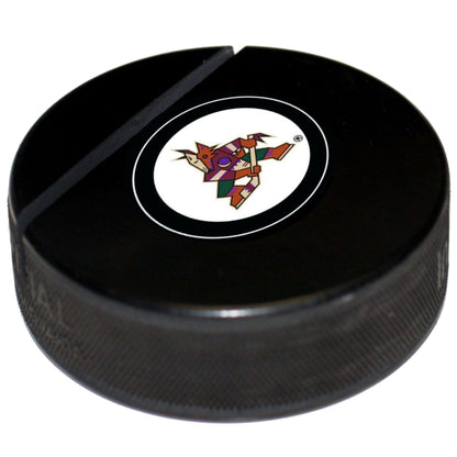 Arizona Coyotes Autograph Series Hockey Puck Business Card Holder