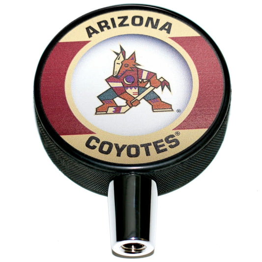 Arizona Coyotes Retro Series Hockey Puck Beer Tap Handle