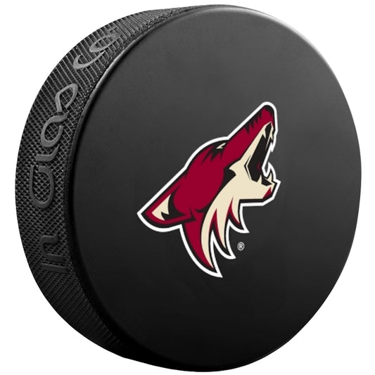 Arizona Coyotes Throwback Logo Basic Style Collectible Hockey Puck