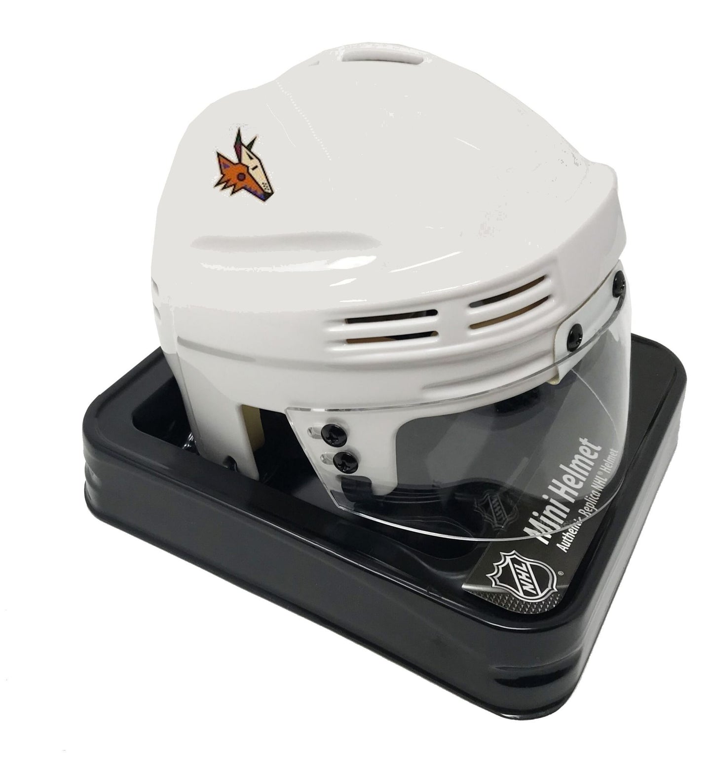 Arizona Coyotes White Unsigned Collectible Mini Hockey Helmet