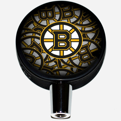 Boston Bruins Clone Series Hockey Puck Beer Tap Handle