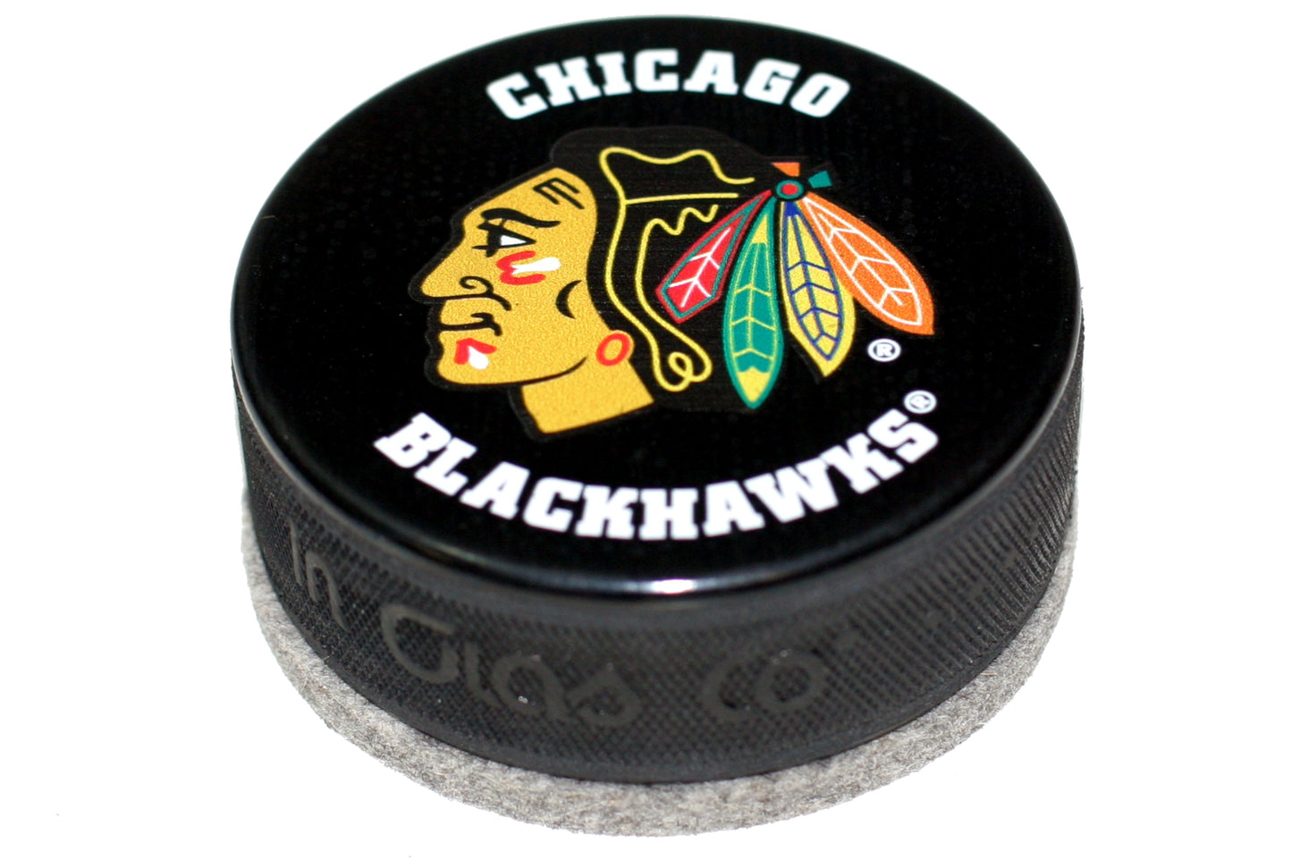 Chicago Blackhawks Basic Series Hockey Puck Board Eraser For Chalk & Whiteboards