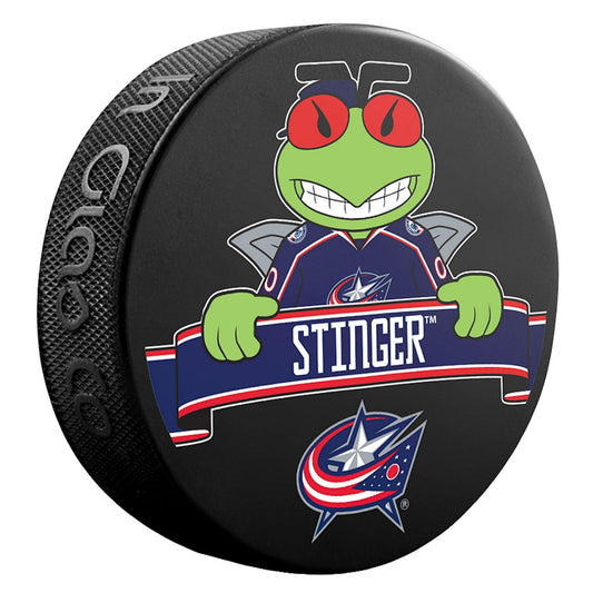 Columbus Blue Jackets Mascot Series Stinger Collectible Hockey Puck