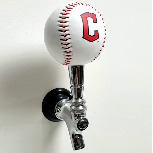 Cleveland Indians/ Guardians Licensed Baseball Beer Tap Handle