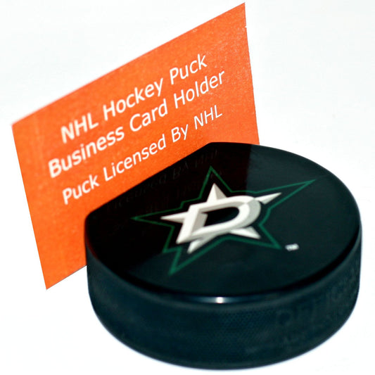 Dallas Stars Basic Series Hockey Puck Business Card Holder