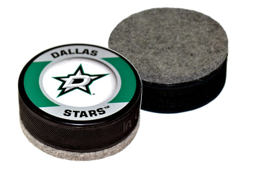 Dallas Stars Retro Series Hockey Puck Board Eraser For Chalk & Whiteboards