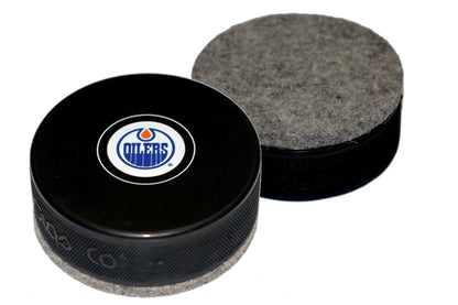 Edmonton Oilers Autograph Series Hockey Puck Board Eraser For Chalk and Whiteboards