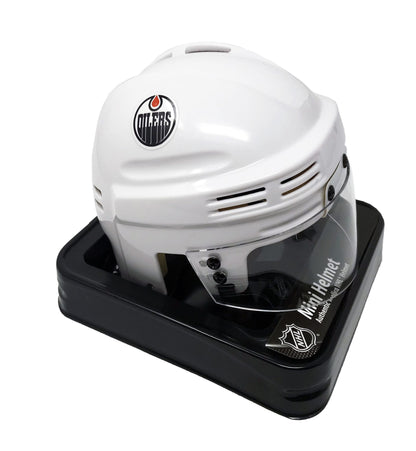 Edmonton Oilers White Unsigned Collectible Mini Hockey Helmet