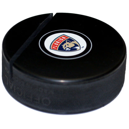 Florida Panthers Autograph Series Hockey Puck Business Card Holder