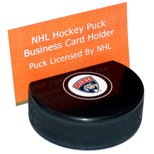 Florida Panthers Autograph Series Hockey Puck Business Card Holder