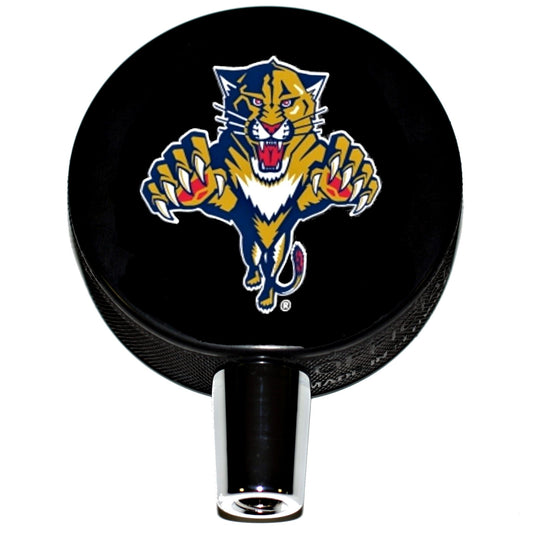 Florida Panthers Throwback Logo Basic Series Hockey Puck Beer Tap Handle