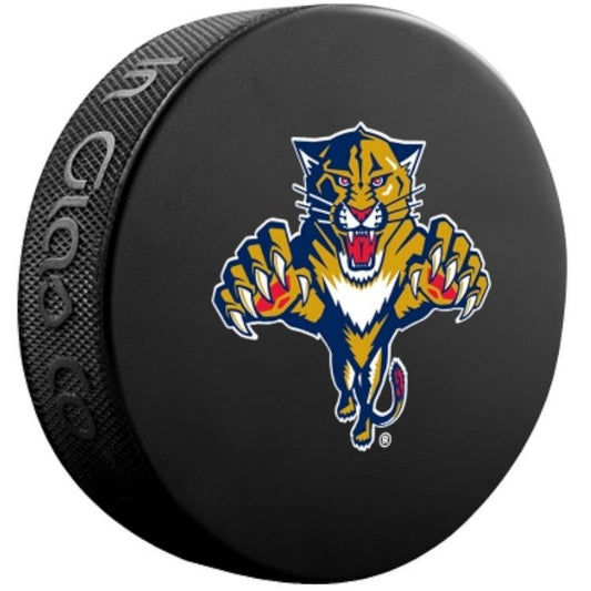 Florida Panthers Throwback Logo Basic Style Collectible Hockey Puck