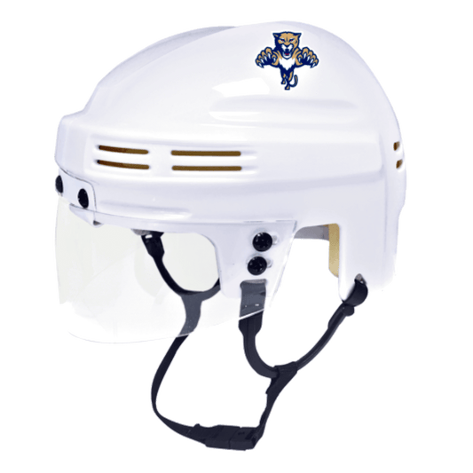 Florida Panthers Throwback Logo White Unsigned Collectible Mini Hockey Helmet
