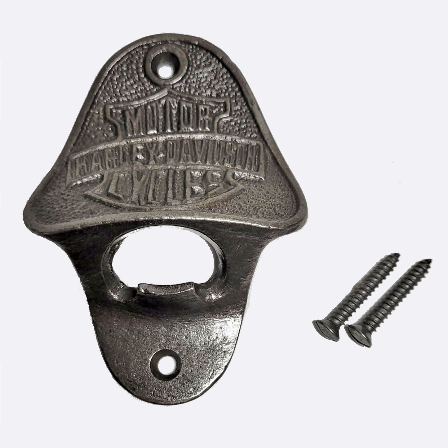 Harley Davidson Cast Iron Series Wall Mounted Man Cave Bottle Opener
