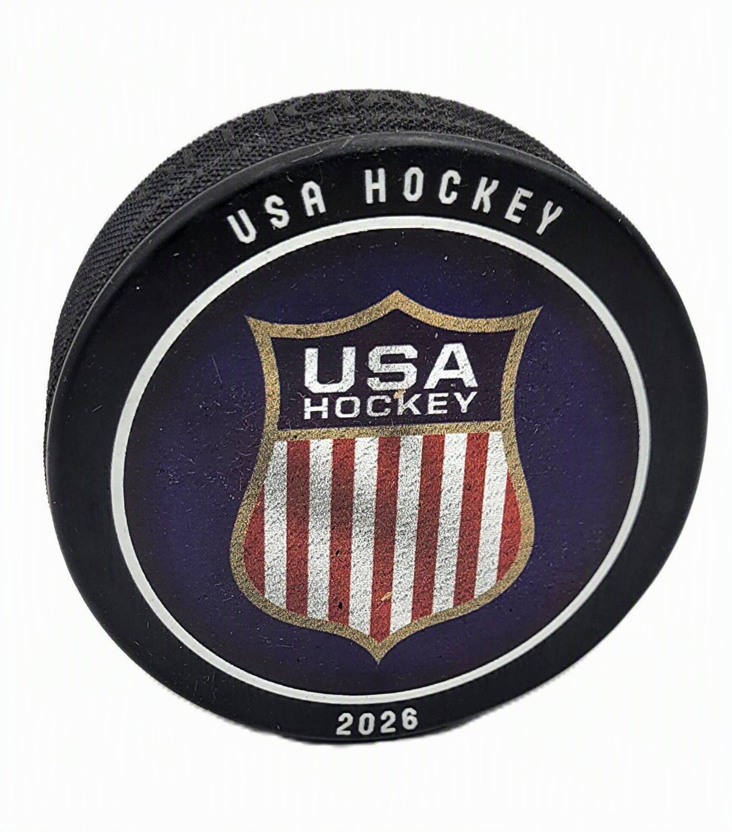 Jack Hughes 2026 Team USA Collectible Hockey Puck