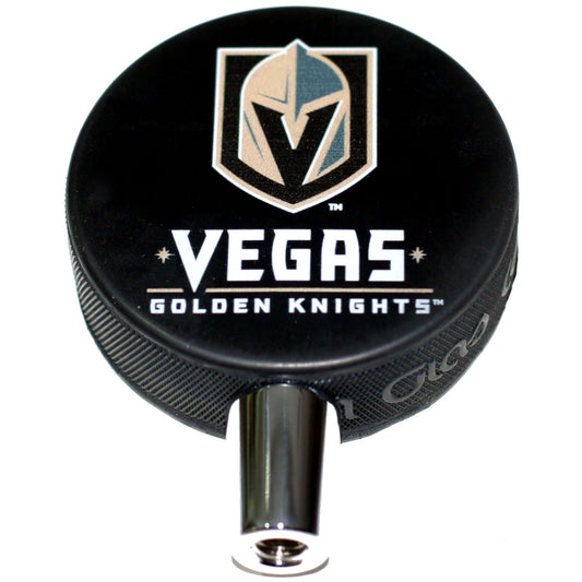 Vegas Golden Knights Basic Series Hockey Puck Beer Tap Handle