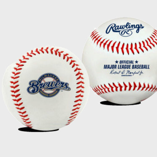 Milwaukee Brewers Throwback Logo Collectible MLB Logo Baseball