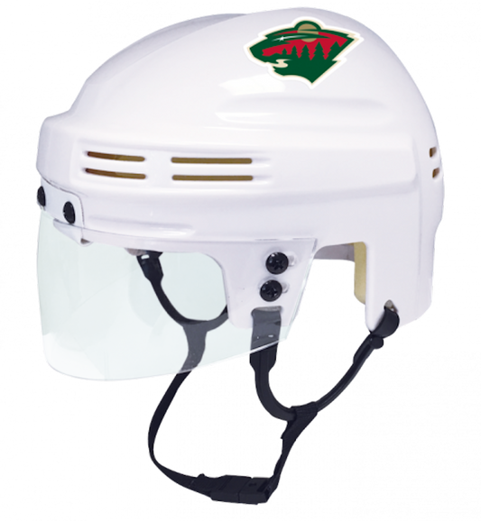 Minnesota Wild White Unsigned Collectible Mini Hockey Helmet