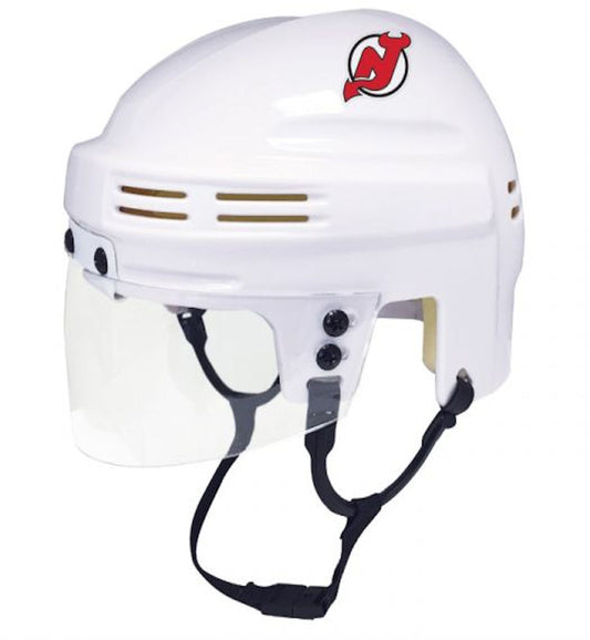 New Jersey Devils White Unsigned Collectible Mini Hockey Helmet