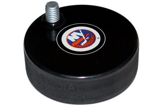 New York Islanders Autograph Series Hockey Puck Beer Tap Handle Display