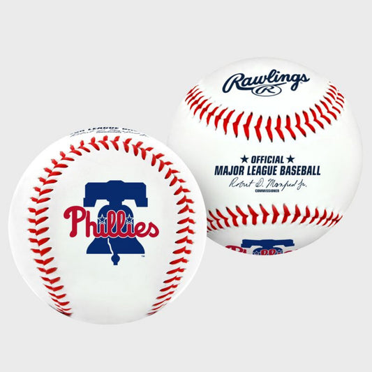 Philadelphia Phillies Collectible MLB Logo Baseball