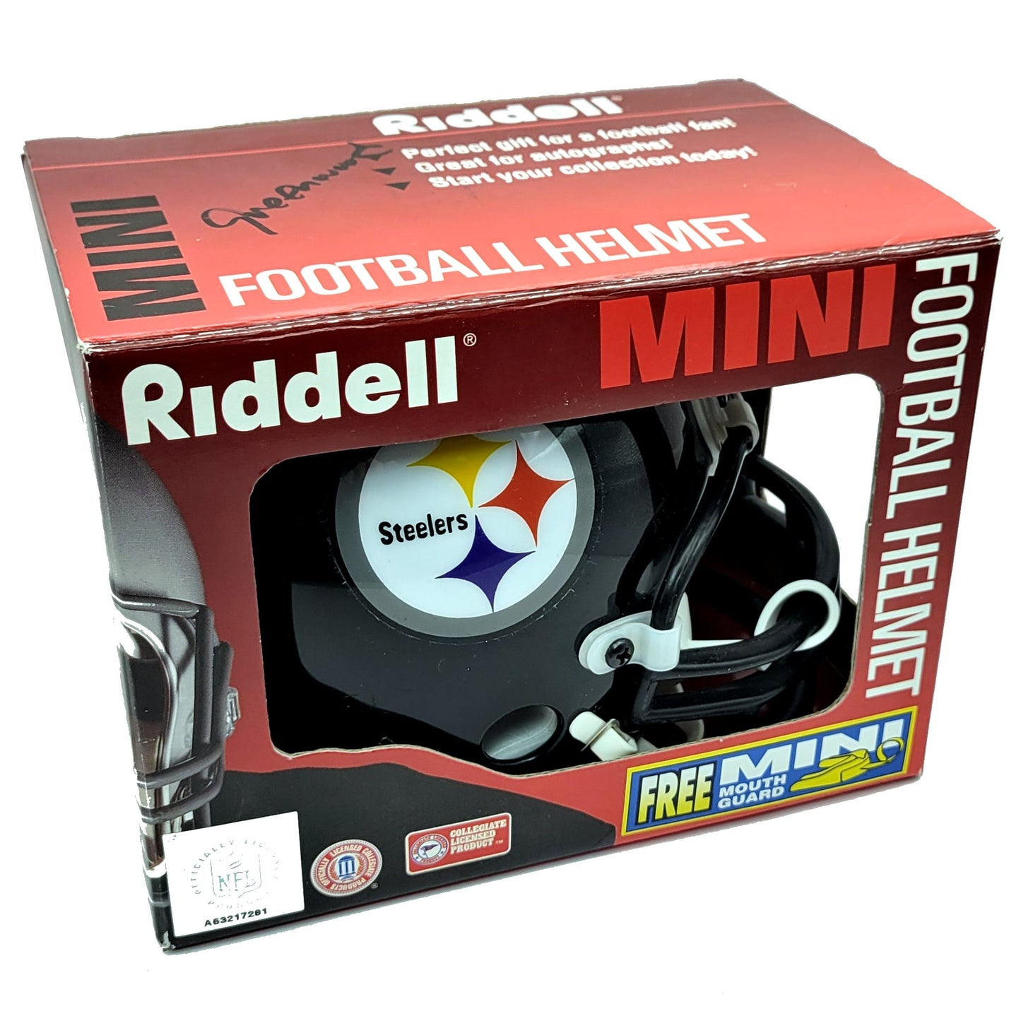 Pittsburgh Steelers L.C. Greenwood Autographed Mini Football Helmet w/ COA