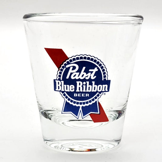 Pabst Blue Ribbon Collectible Standard Logo Shot Glass