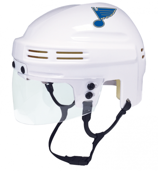 St Louis Blues White Unsigned Collectible Mini Hockey Helmet