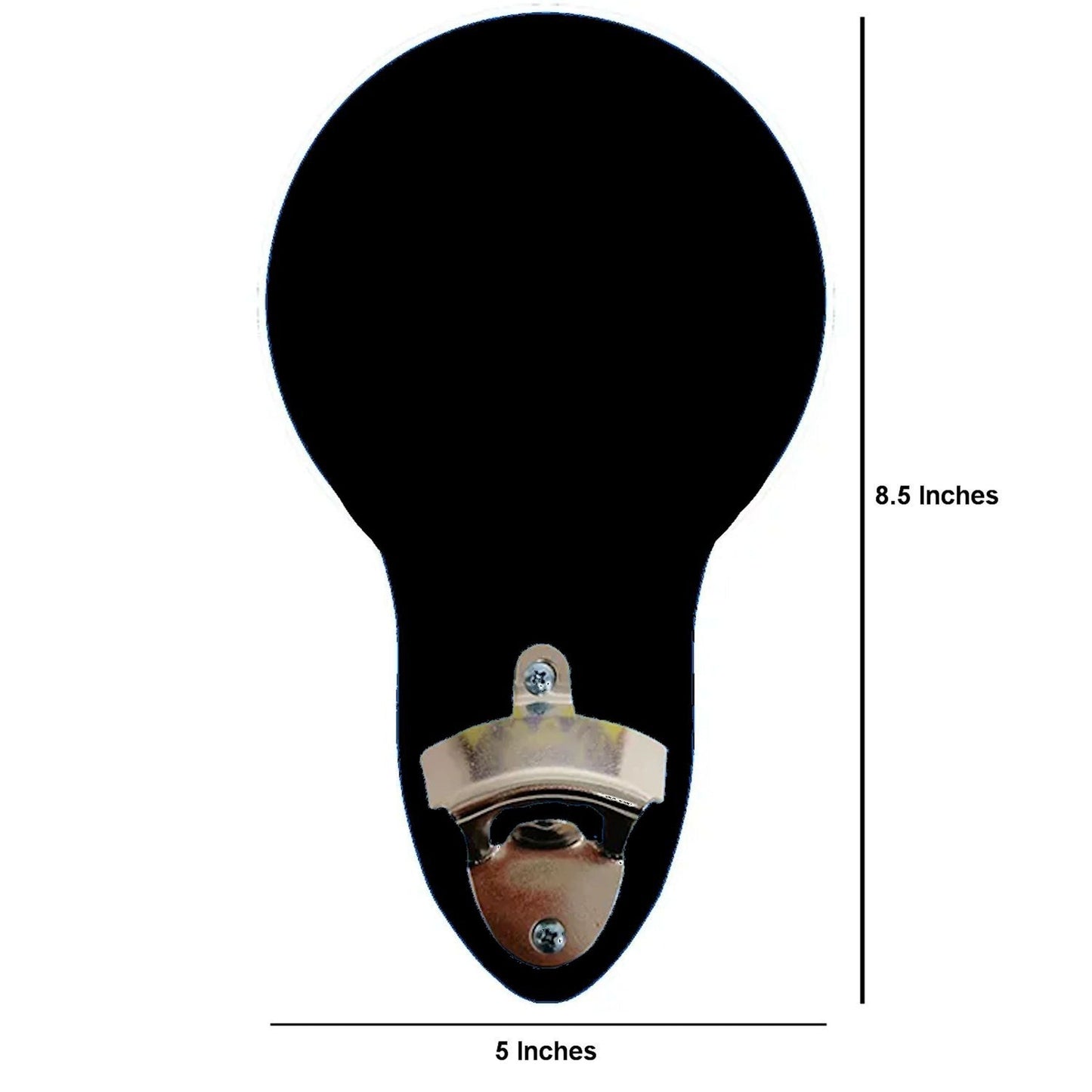 Corona Extra Yellow Circle Metal Sign Bottle Opener