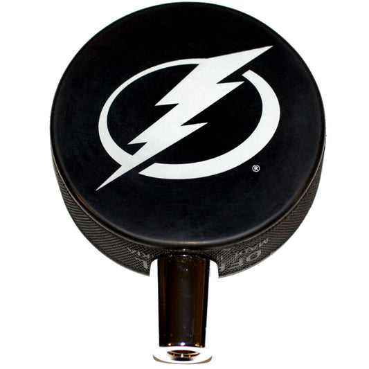 Tampa Bay Lightning Basic Series Hockey Puck Beer Tap Handle