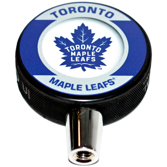 Toronto Maple Leafs Retro Series Hockey Puck Beer Tap Handle