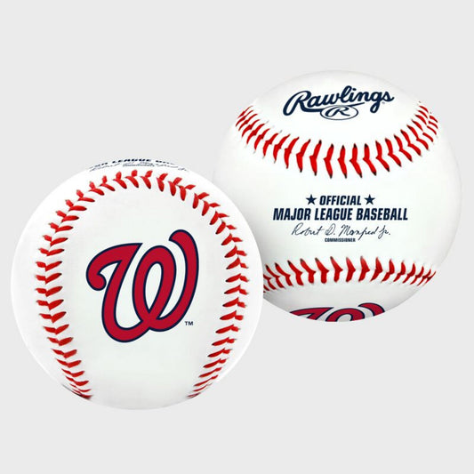 Washington Nationals Collectible MLB Logo Baseball