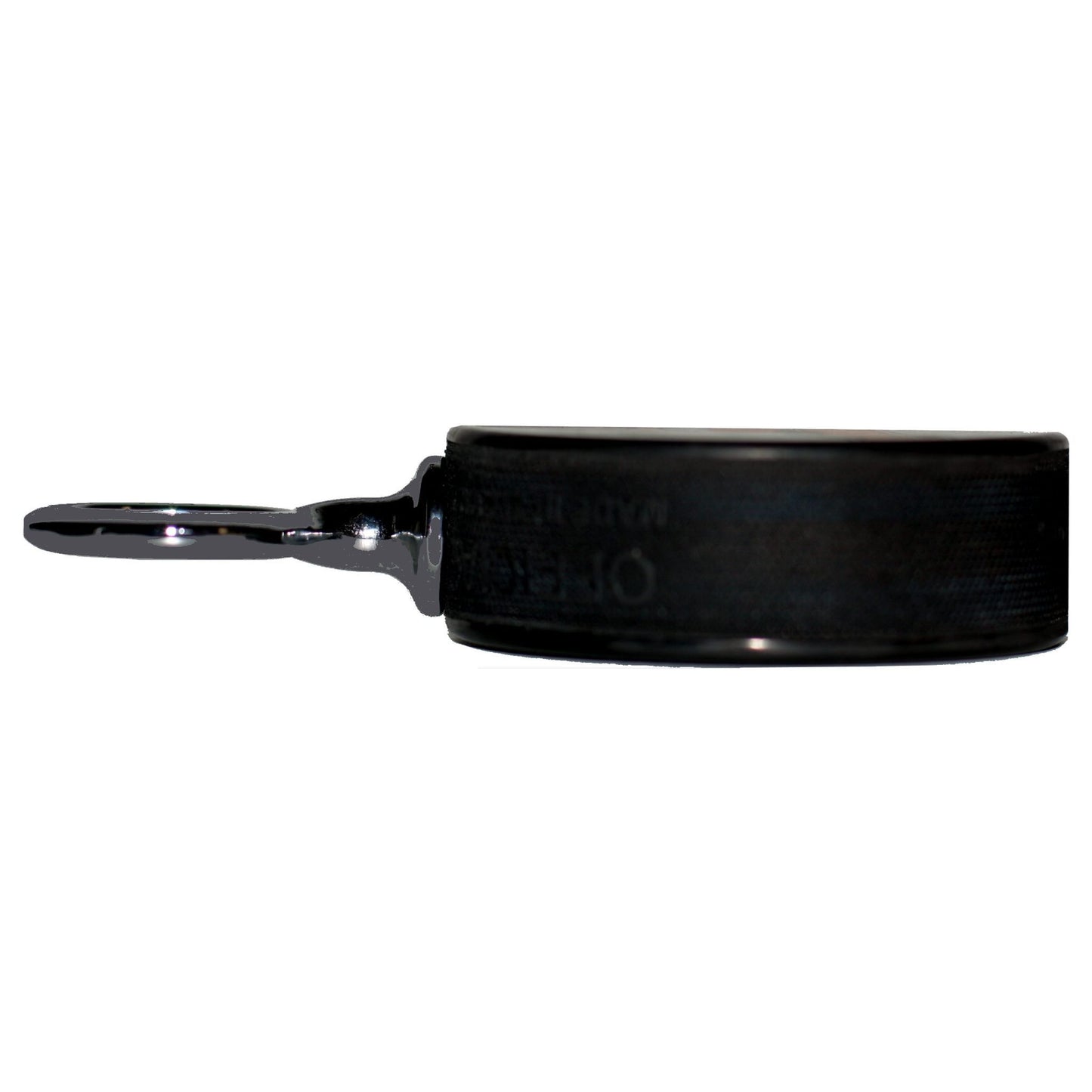 Boston Bruins Black Nickel Colored FULCRUM Series Hockey Puck Bottle Opener