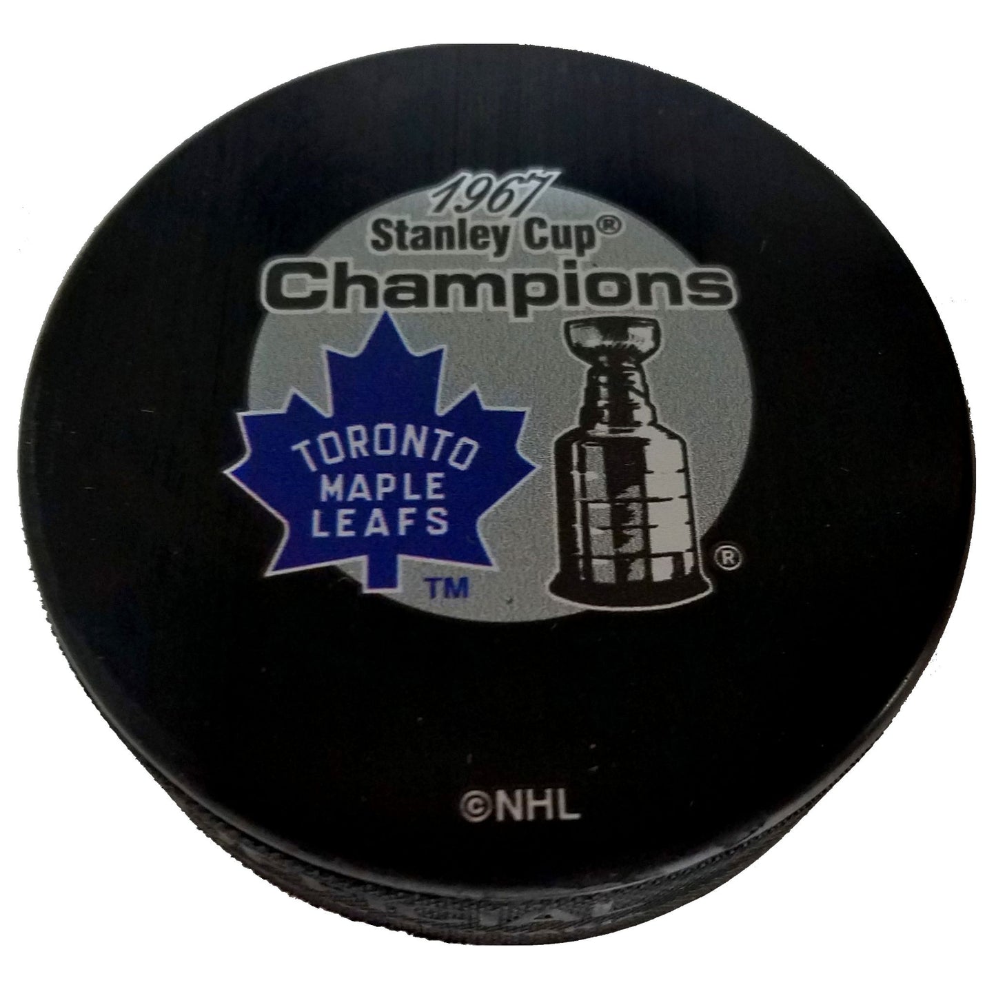 Toronto Maple Leafs 1967 Stanley Cup Champions Collectible Hockey Puck