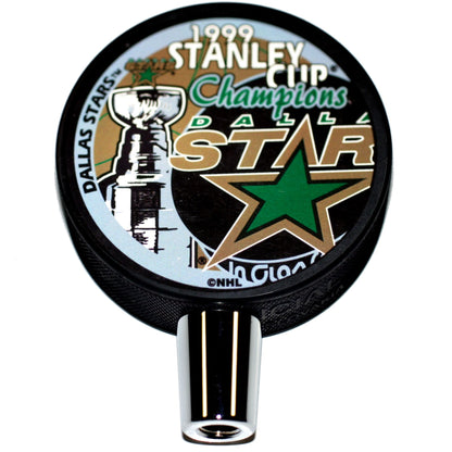 Dallas Stars 1999 Stanley Cup Champions Hockey Puck Beer Tap Handle