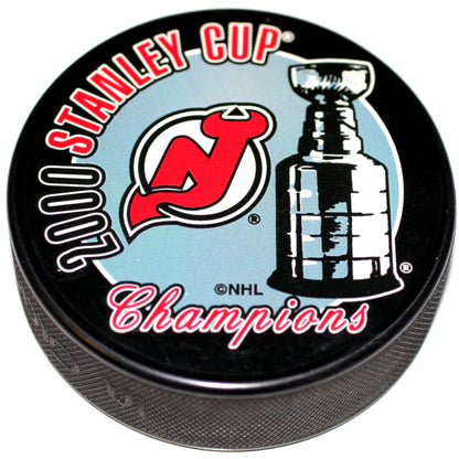 New Jersey Devils 2000 Stanley Cup Champions Collectible Hockey Puck