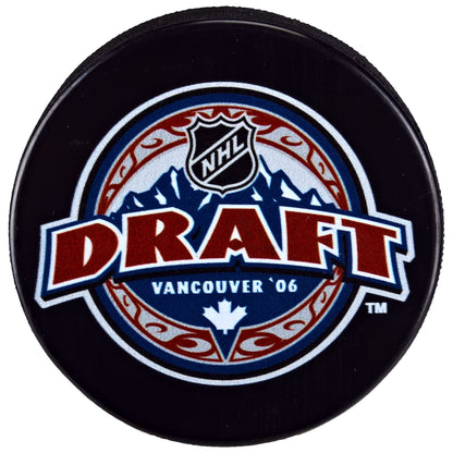 2006 NHL Draft Collectible Hockey Puck- Vancouver