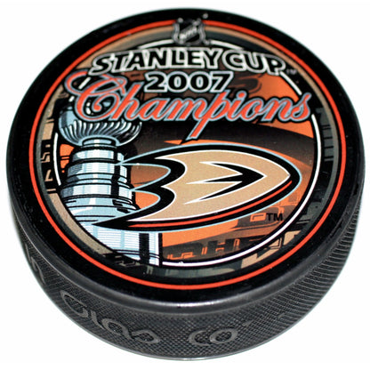 Anaheim Ducks 2007 Stanley Cup Champions Collectible Hockey Puck