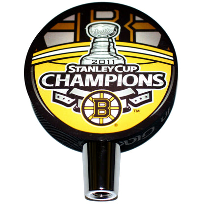 Boston Bruins 2011 Stanley Cup Champions Hockey Puck Beer Tap Handle